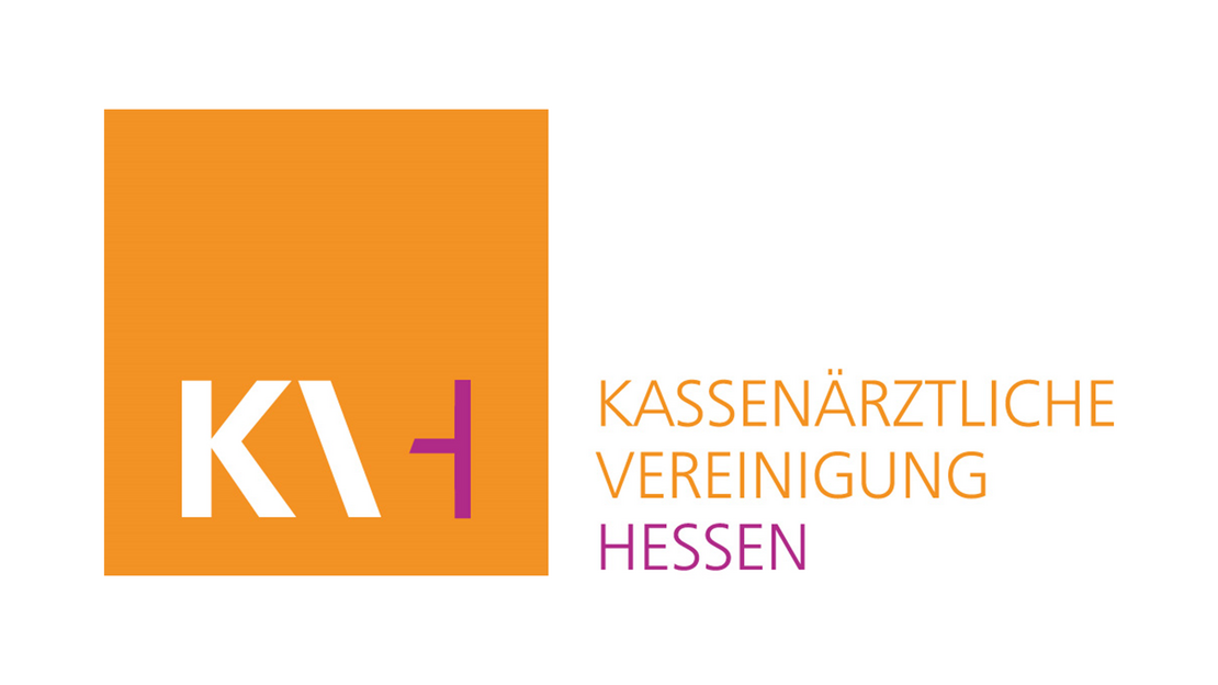 Logo der Kassenärztlichen Vereinigung Hessen gebildet aus den Buchstaben KVH